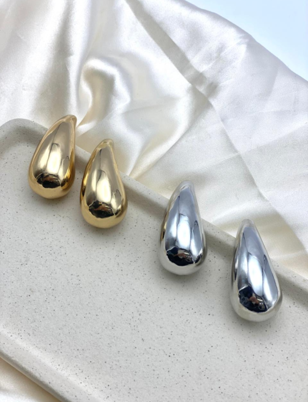 Brinco Gota Polida Lux