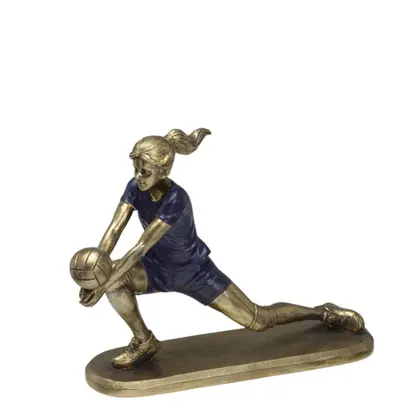 Estatueta Jogadora de Vôlei – Força, Foco e Determinação