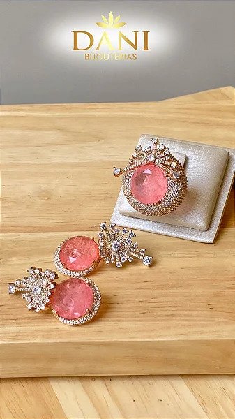 Conjunto Imperial Rosa Majestade