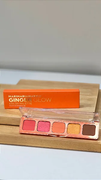 Paleta de Sombras Ginger Glow Mari Maria Color Palette