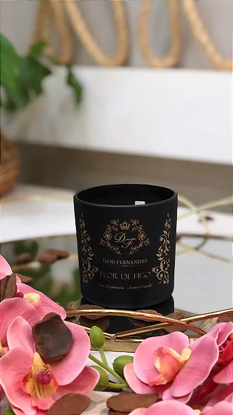 Vela Perfumada Flor de Figo – Luxo Aromático 150g